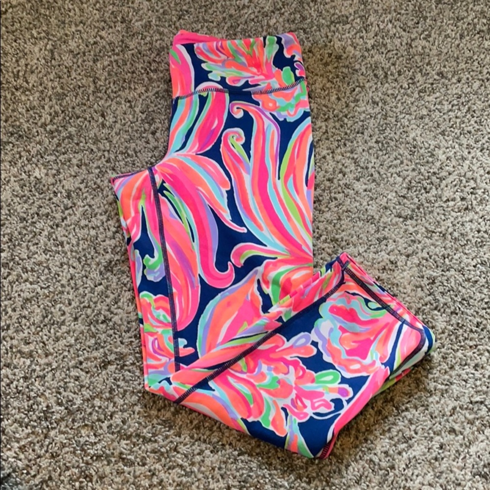 Luxletic Leggings in banana flambé